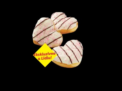 Krafna u obliku srca 72 g - Akcija u trgovini Lidl