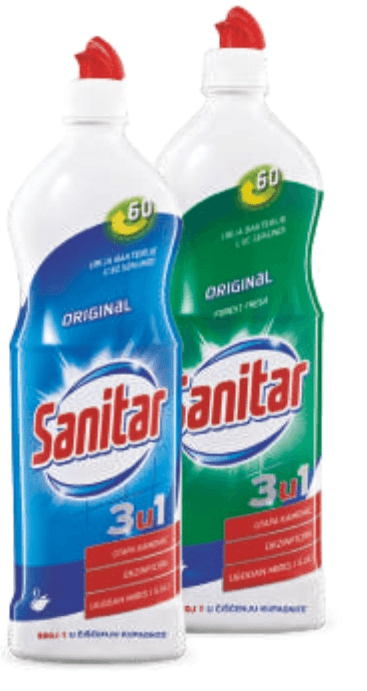 Sanitar Sredstvo za čišćenje i dezinfekciju 650 ml