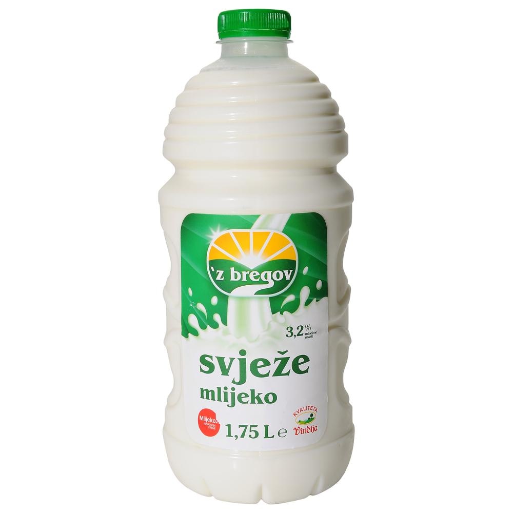 'Z bregov Svježe mlijeko 1 l