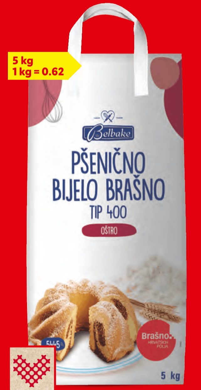 Belbake Pšenično brašno 5 kg