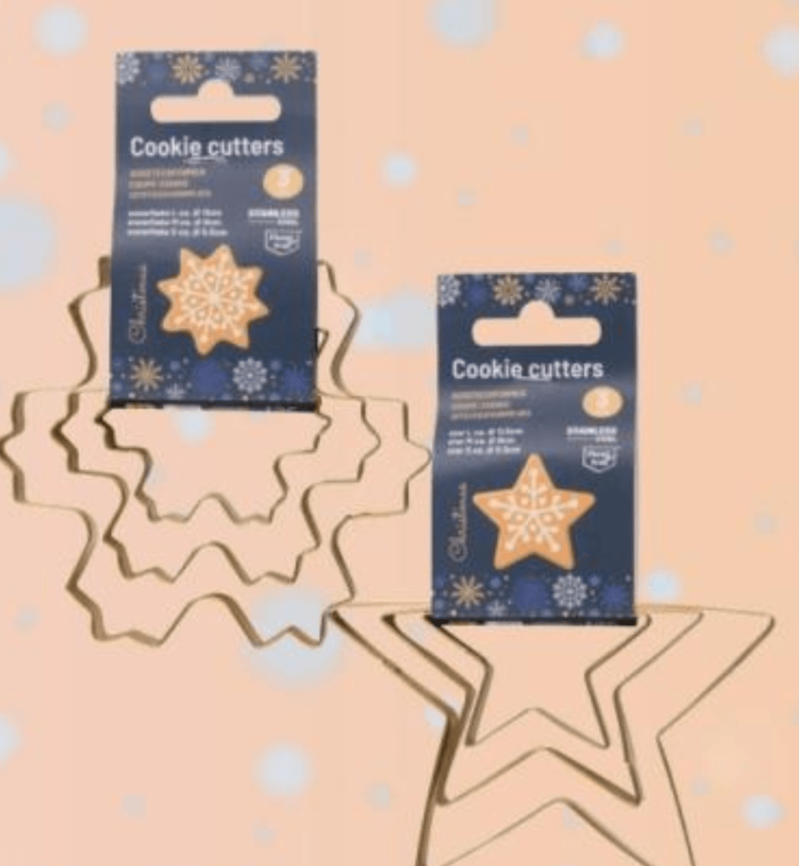 Božićni iskroj za kekse 1 pakiranje