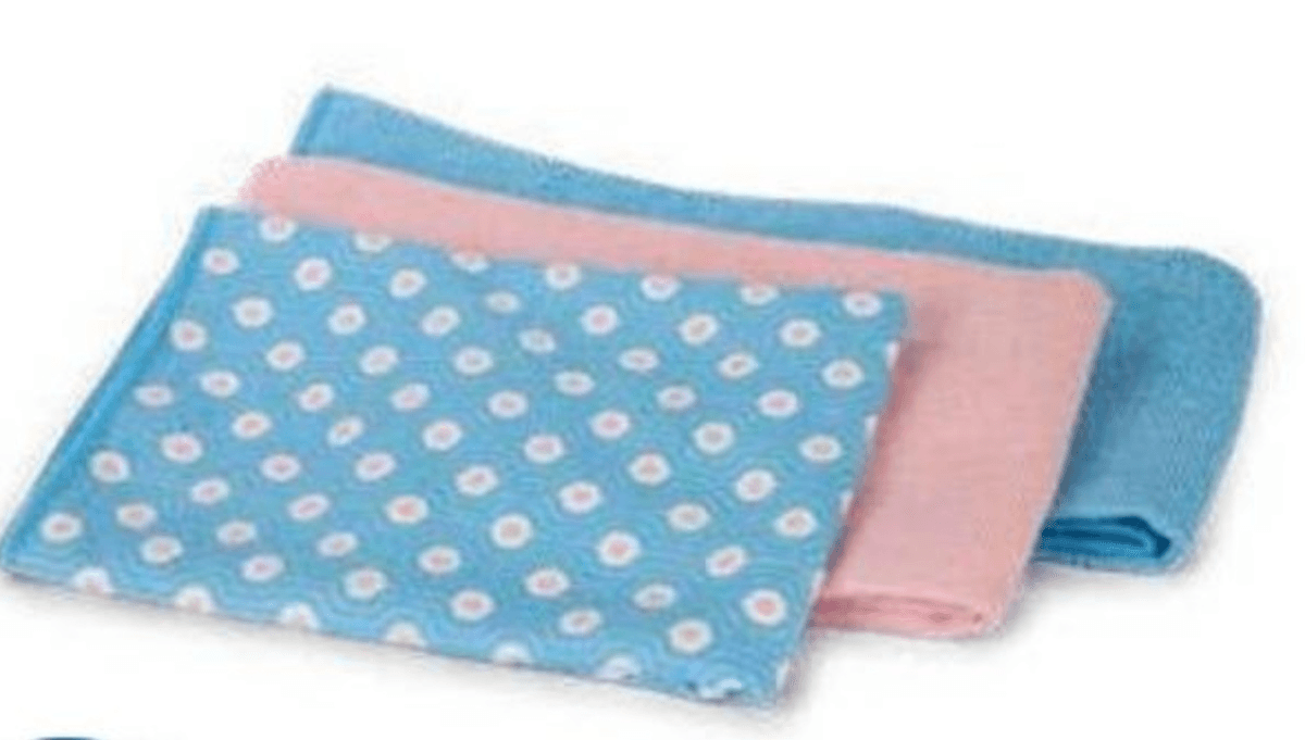 Set 3 krpe 3 kom - Akcija u trgovini Eurospin