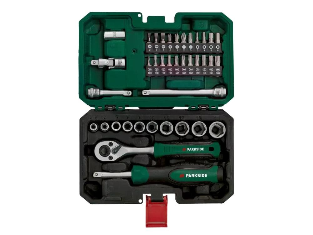 Parkside Nasadni ključevi 39 dijelova