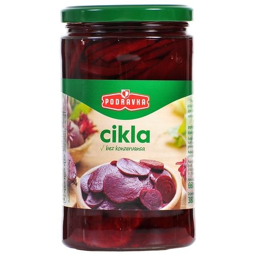 Cikla Podravka 660 g - Akcija u trgovini Bakmaz