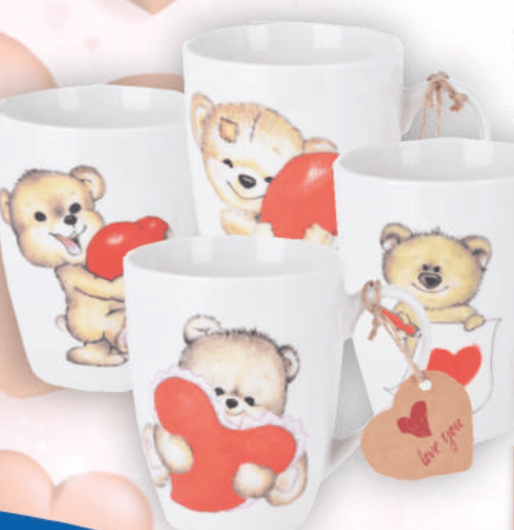 Šalica Medo srce 1 komad - Akcija u trgovini Boso