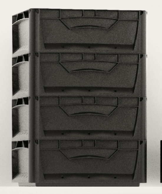 Kutija za pohranjivanje 'Eurobox' d 40 x š 30 x v 12 cm - Akcija u trgovini Bauhaus