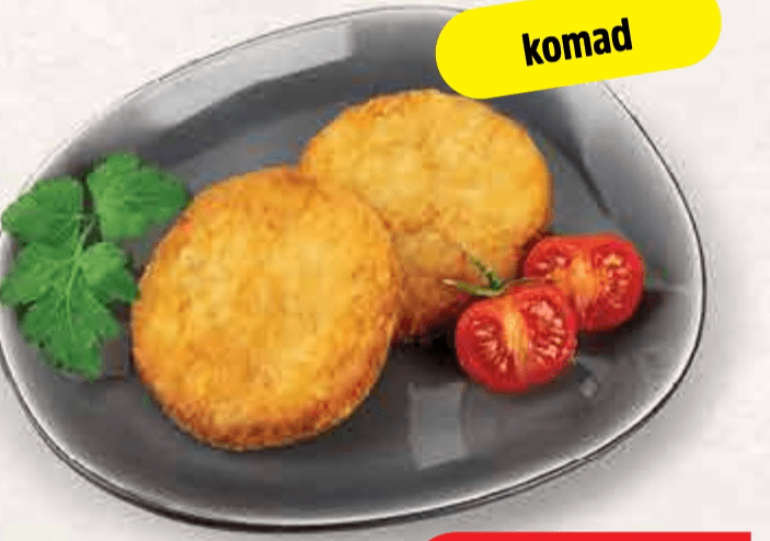 Polpeta riža sir komad - Akcija u trgovini Plodine