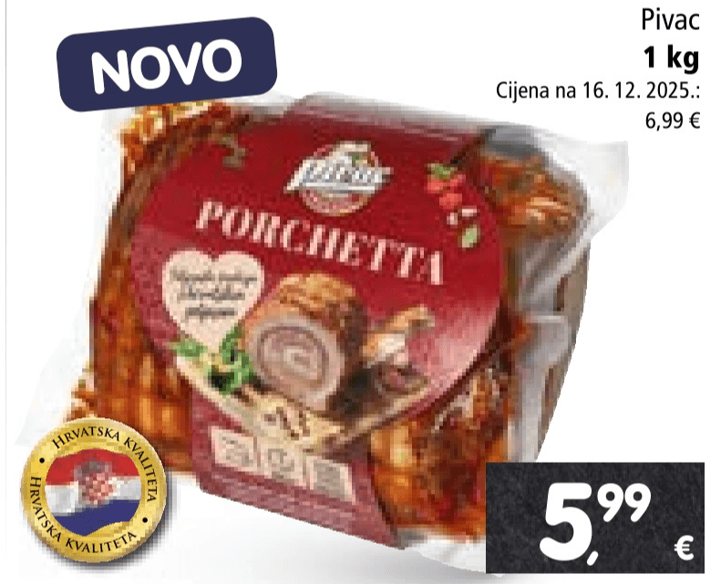 Pivac Porchetta 1 kg