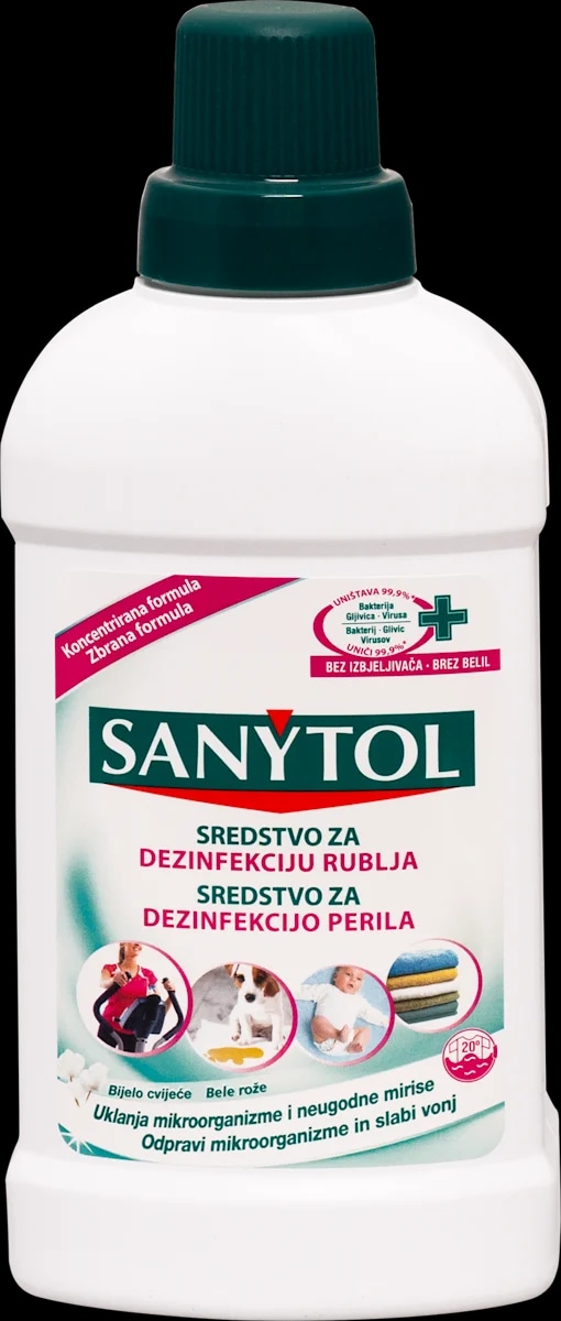 Sredstva za dezinfekciju i čišćenje rublja Sanytol - Akcija u trgovini Spar