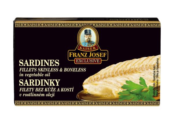 Kaiser Franz Josef Sardine fileti 90/54g - Akcija u trgovini Žabac