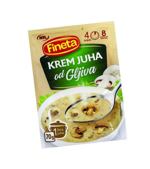 Krem juha od gljiva 70 g - Akcija u trgovini NTL
