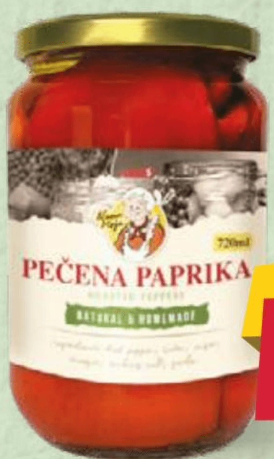Kolid Paprika pečena 720ml - Akcija u trgovini Pivac