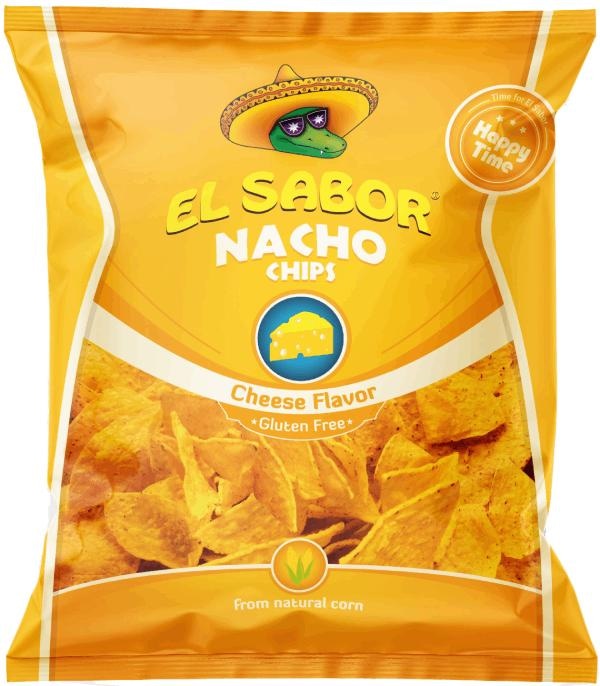 Čips El Sabor Nacho cheese 175 g - Akcija u trgovini Boso