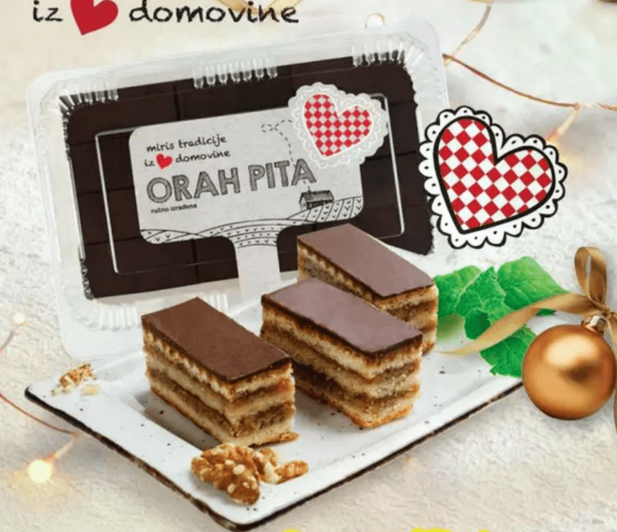 MIRIS TRADICIJE IZ SRCA DOMOVINE Pita od oraha 450 g - Akcija u trgovini Plodine