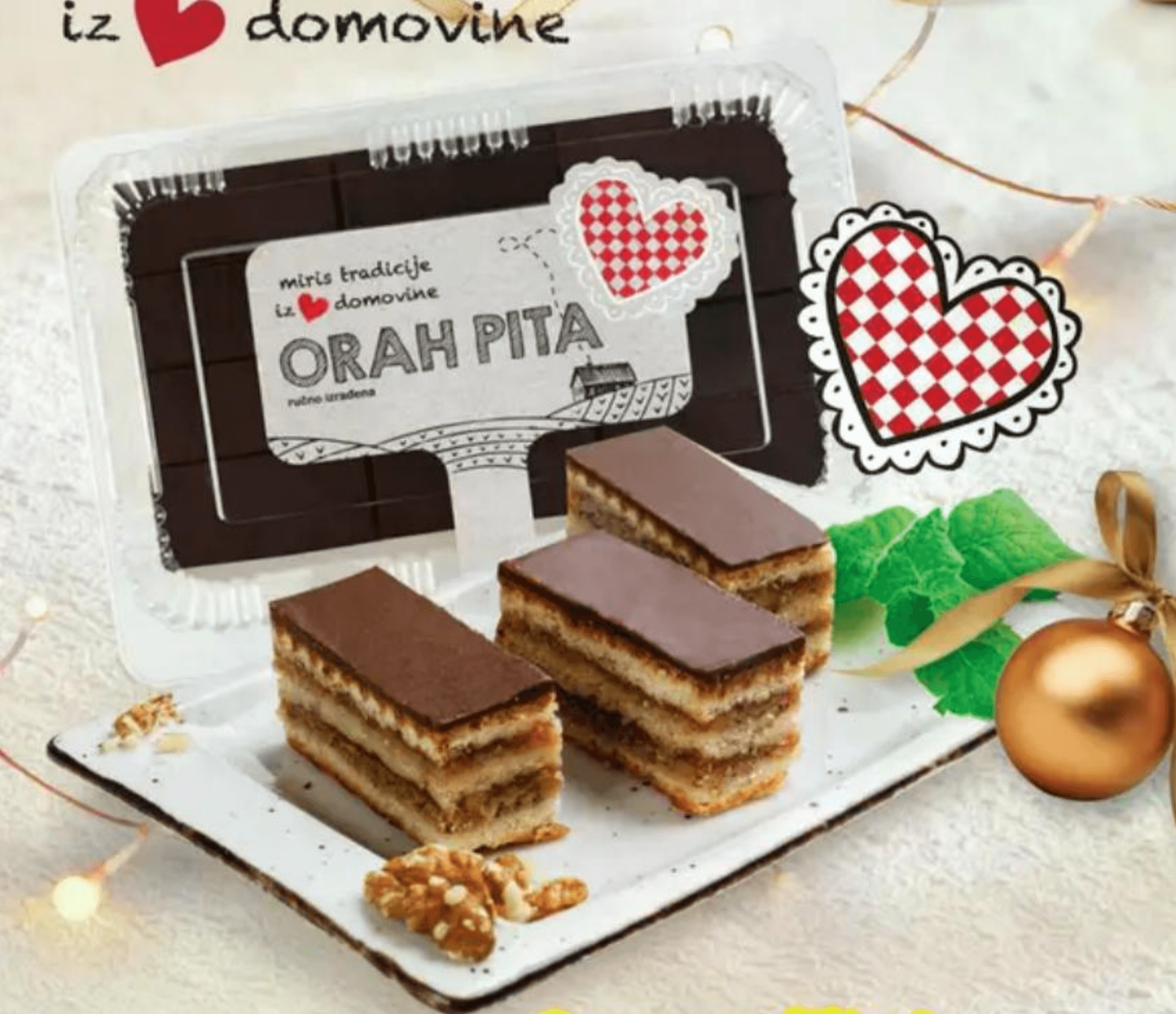 Miris Tradicije iz srca domovine Pita od oraha 450 g