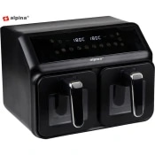 Friteza na vrući zrak 2x4L Alpina 1 kom - Akcija u trgovini Interspar