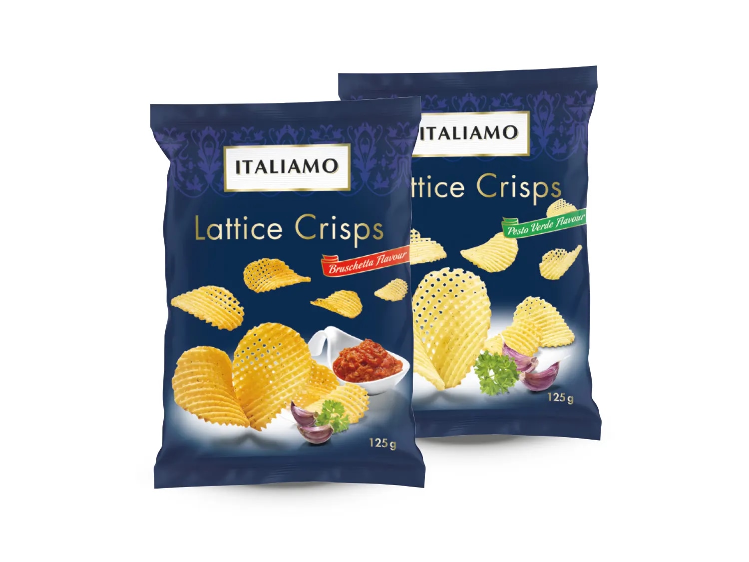 ITALIAMO Lattice Crisps 125 g - Akcija u trgovini Lidl