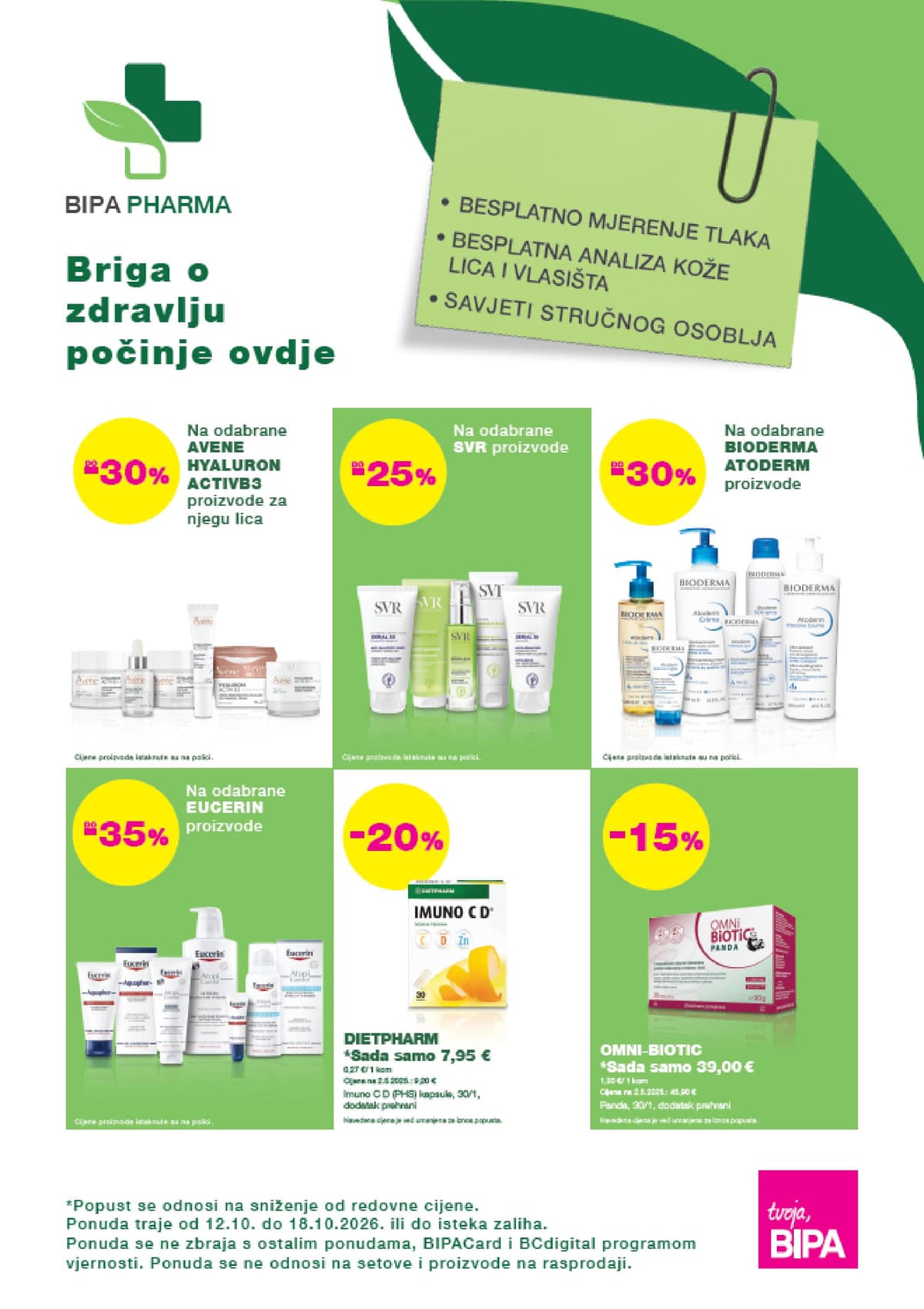 bipa katalog od 12.10.2026. - Pharma