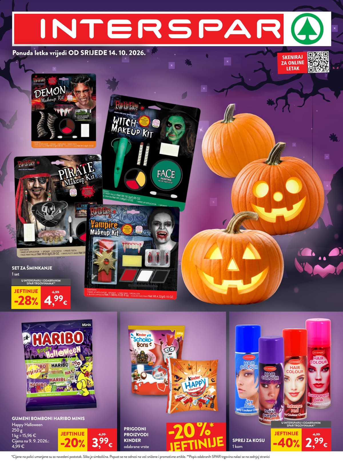 interspar katalog od 14.10.2026. - Noć vještica