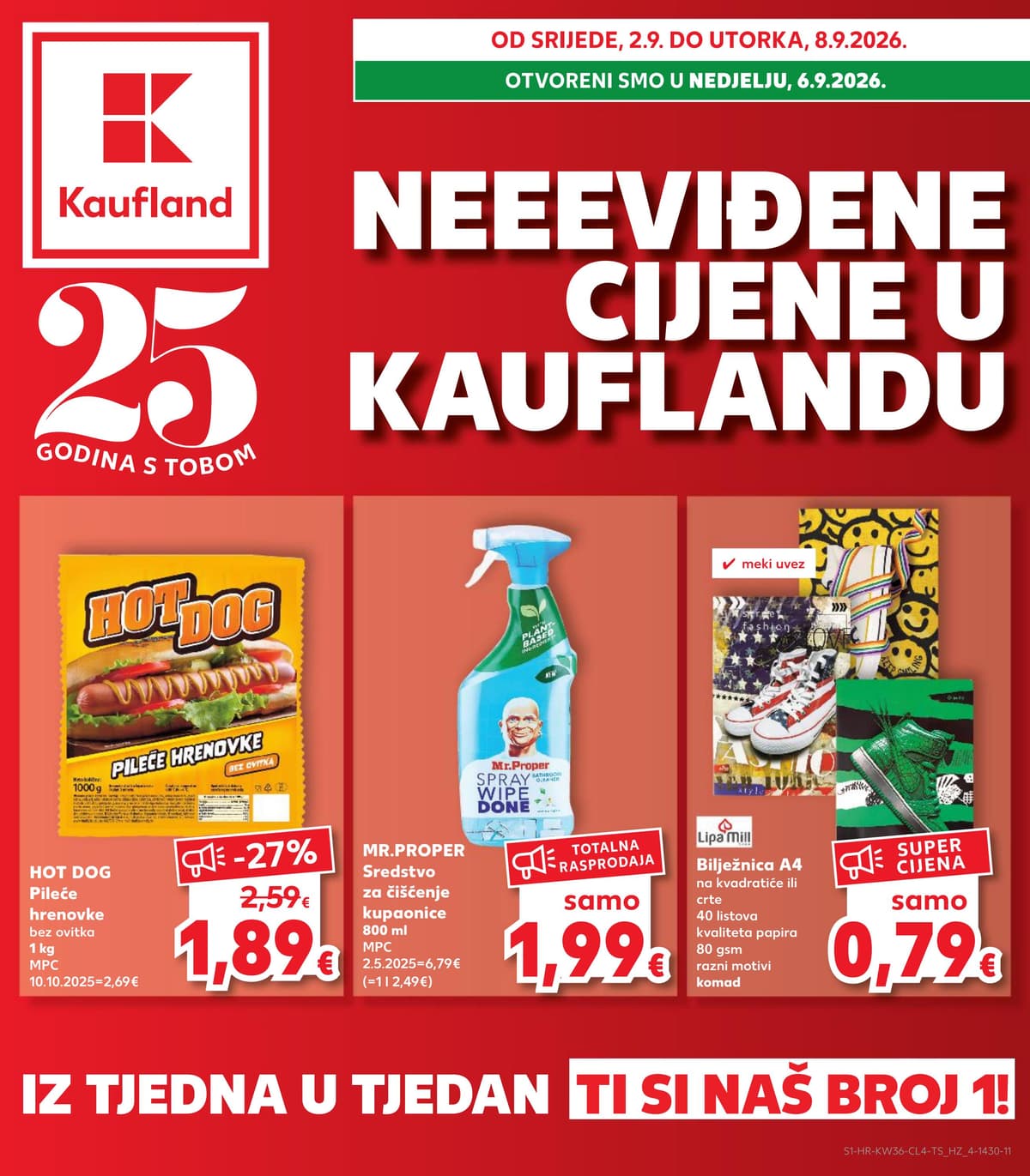 kaufland katalog od 02.09.2026. - Neviđene cijene