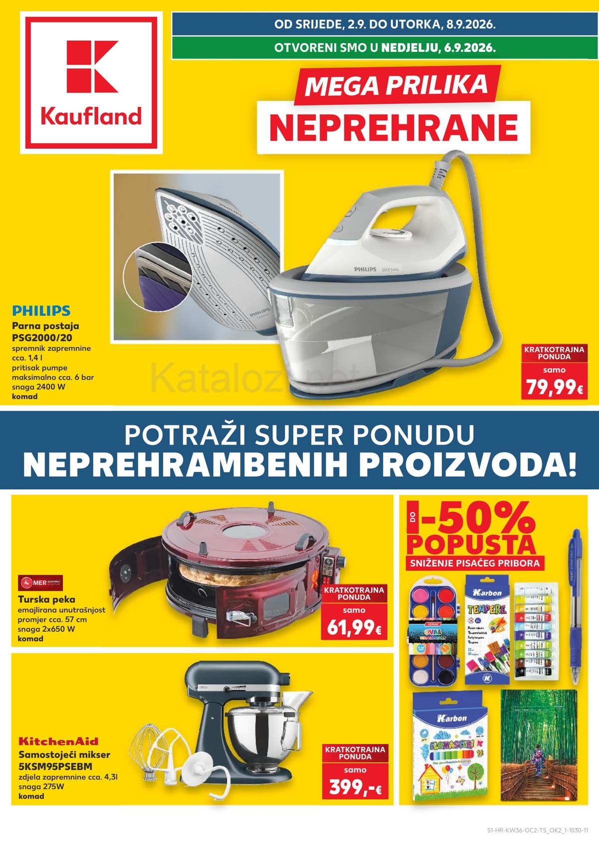 kaufland katalog od 02.09.2026. - Neprehrambeni Proizvodi