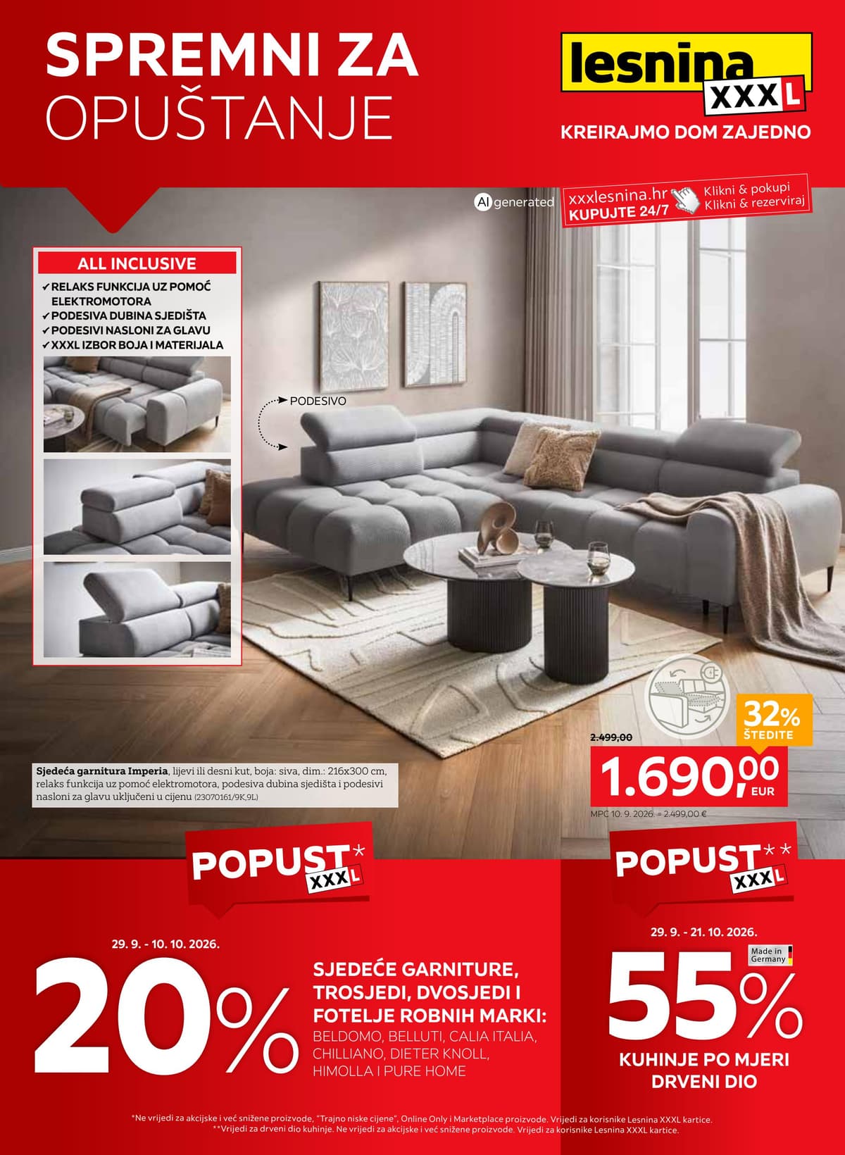 lesnina katalog od 29.09.2026. - Spremni za opuštanje
