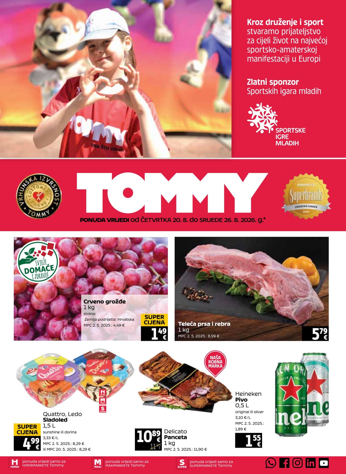 tommy katalog od 20.08.2026. - Tjedna Akcija
