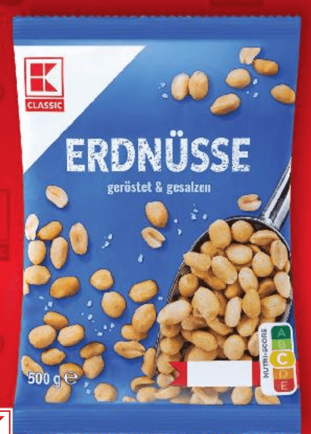 Erdnüsse 500 g Classic - Akcija u trgovini Kaufland