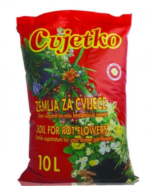 Cvijetko Zemlja za cvijeće 10 L - Akcija u trgovini Ribola