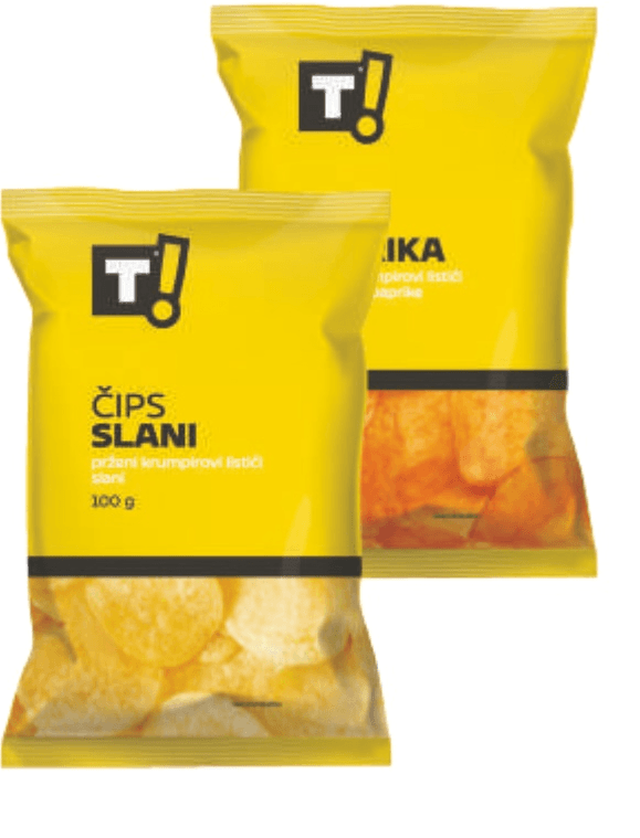 T! Čips 100 g - Akcija u trgovini Tommy