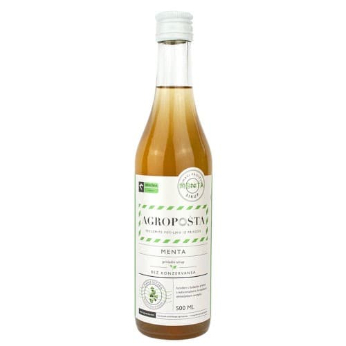 Agropošta sirup bazga, menta 500 ml Akcija u trgovini Konzum