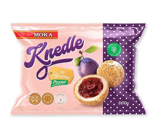Moka Knedle sa Šljivama 800 g - Akcija u trgovini Trgovina Krk