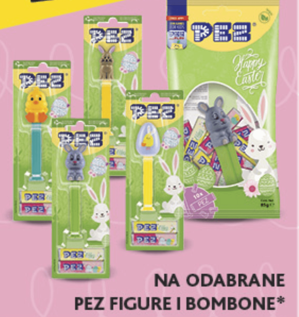 Pez Figure i Bombone - Akcija u trgovini Konzum