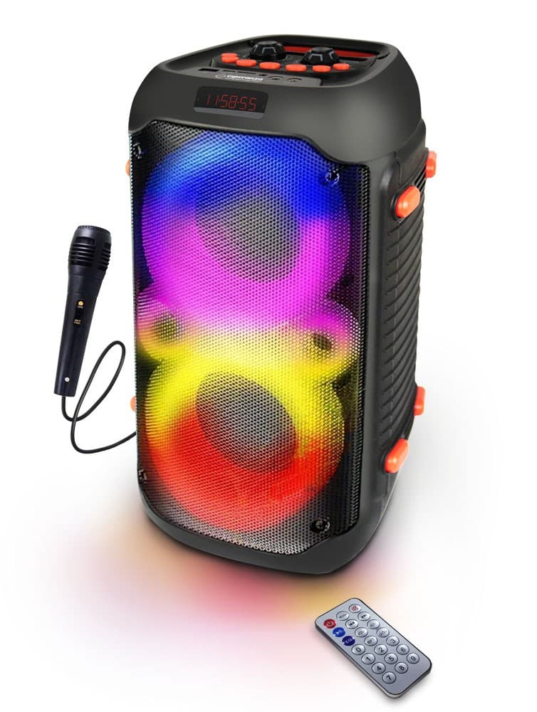 Bluetooth karaoke zvučnik RGB 1 kom Esperanza Akcija u trgovini Interspar