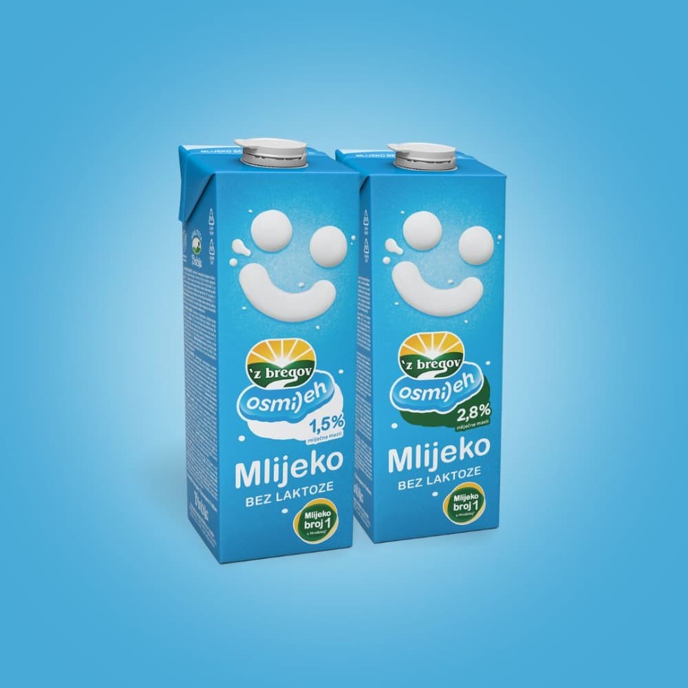 fregos osmijeh Trajno mlijeko bez laktoze 1 l Akcija u trgovini KTC