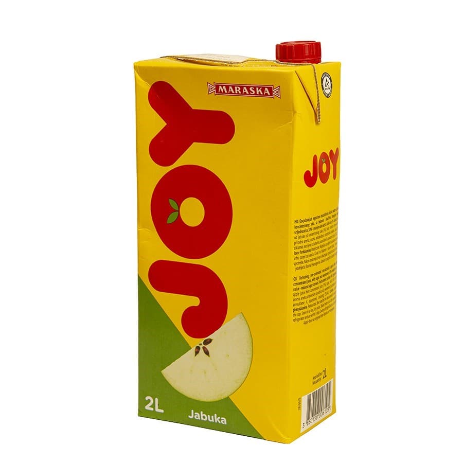 Joy sok naranča, jabuka 2 l Akcija u trgovini NTL