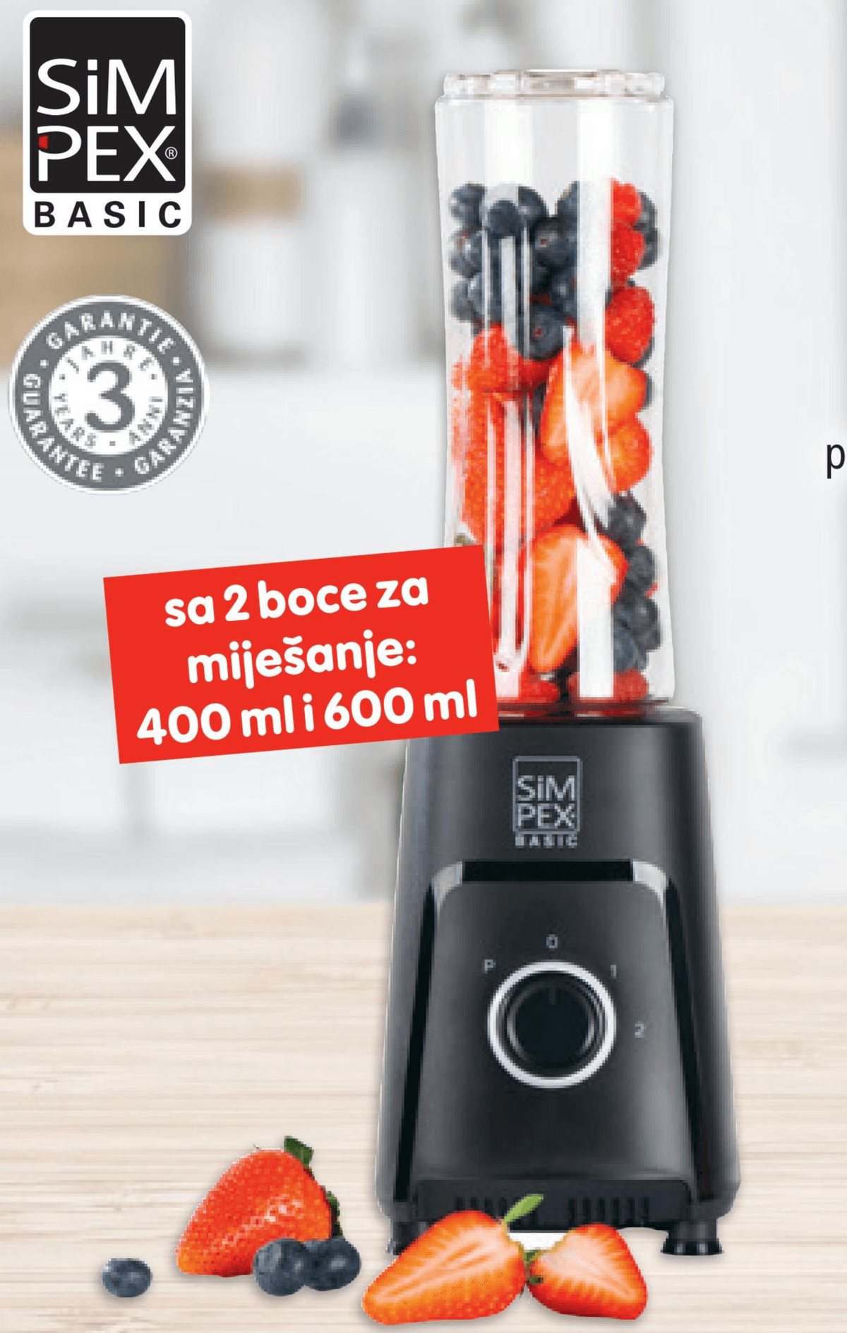Simpex smoothie maker 33531 Akcija u trgovini Interspar