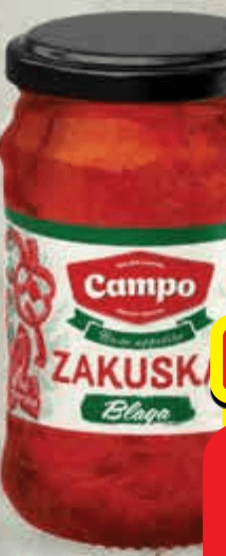 Campo zakuska 480 g Akcija u trgovini Plodine