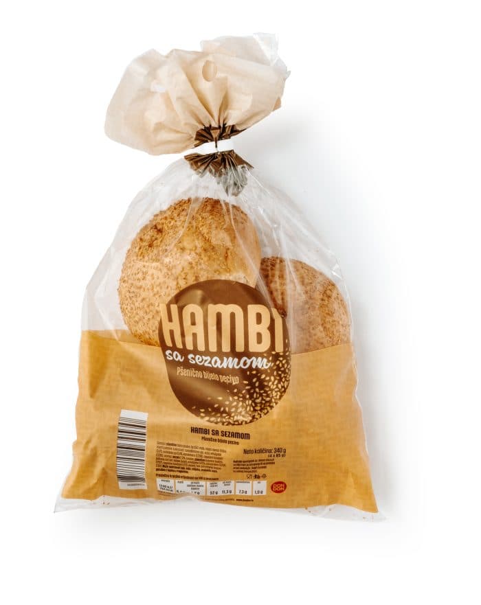 Hambi pecivo sa sezamom 570 g Akcija u trgovini Stanić Diskont