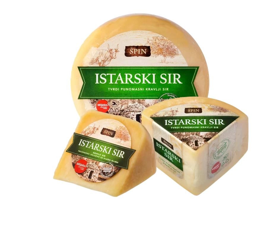 Spin Istarski sir tvrdi 1 kg Agrolaguna Akcija u trgovini Konzum
