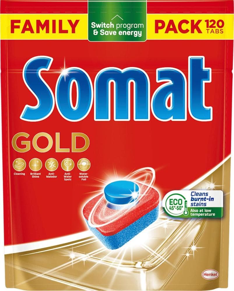 Somat Gold tablete za pranje posuđa 120 kom Akcija u trgovini Bipa