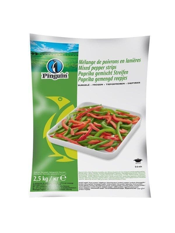 Pinguin paprika trakice smrznuto 2,5 kg Akcija u trgovini Stanić Diskont
