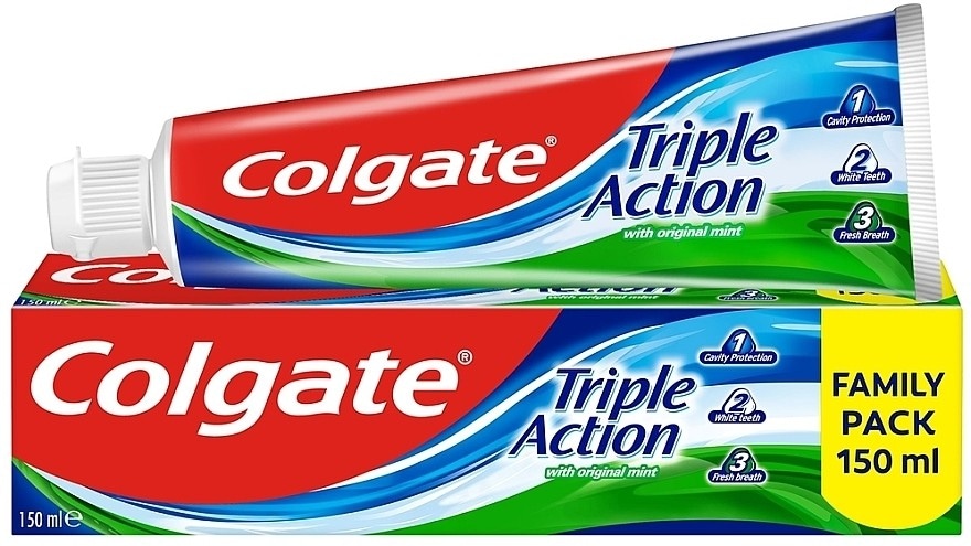 Colgate Triple Action zubna pasta 150 ml Akcija u trgovini Konzum