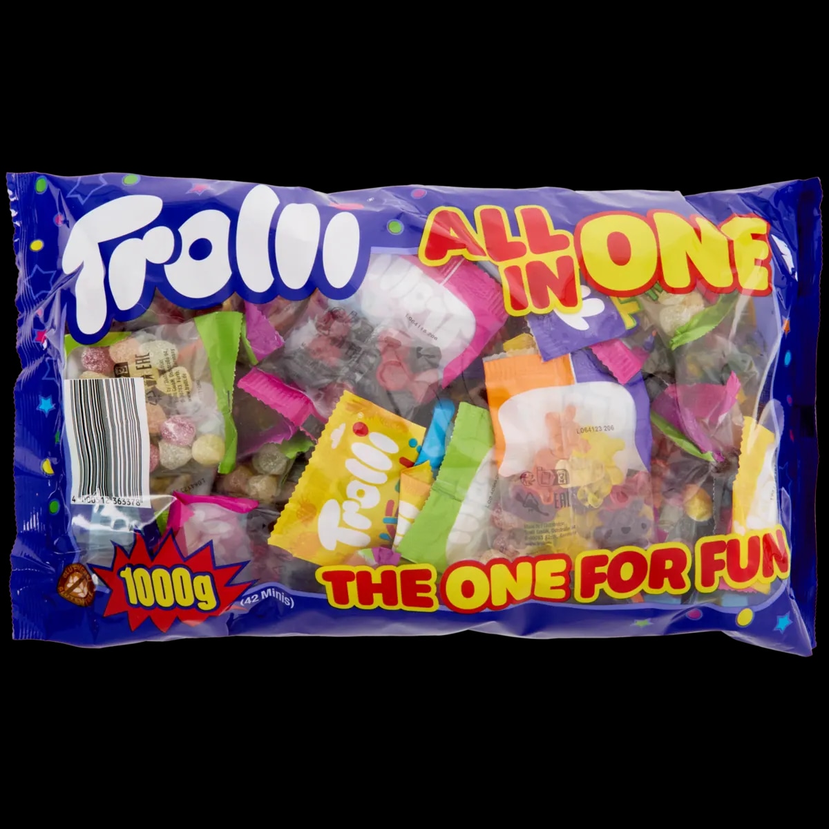 Trolli vrećica s vrećicama bombona All in One 1 kg Akcija u trgovini Action