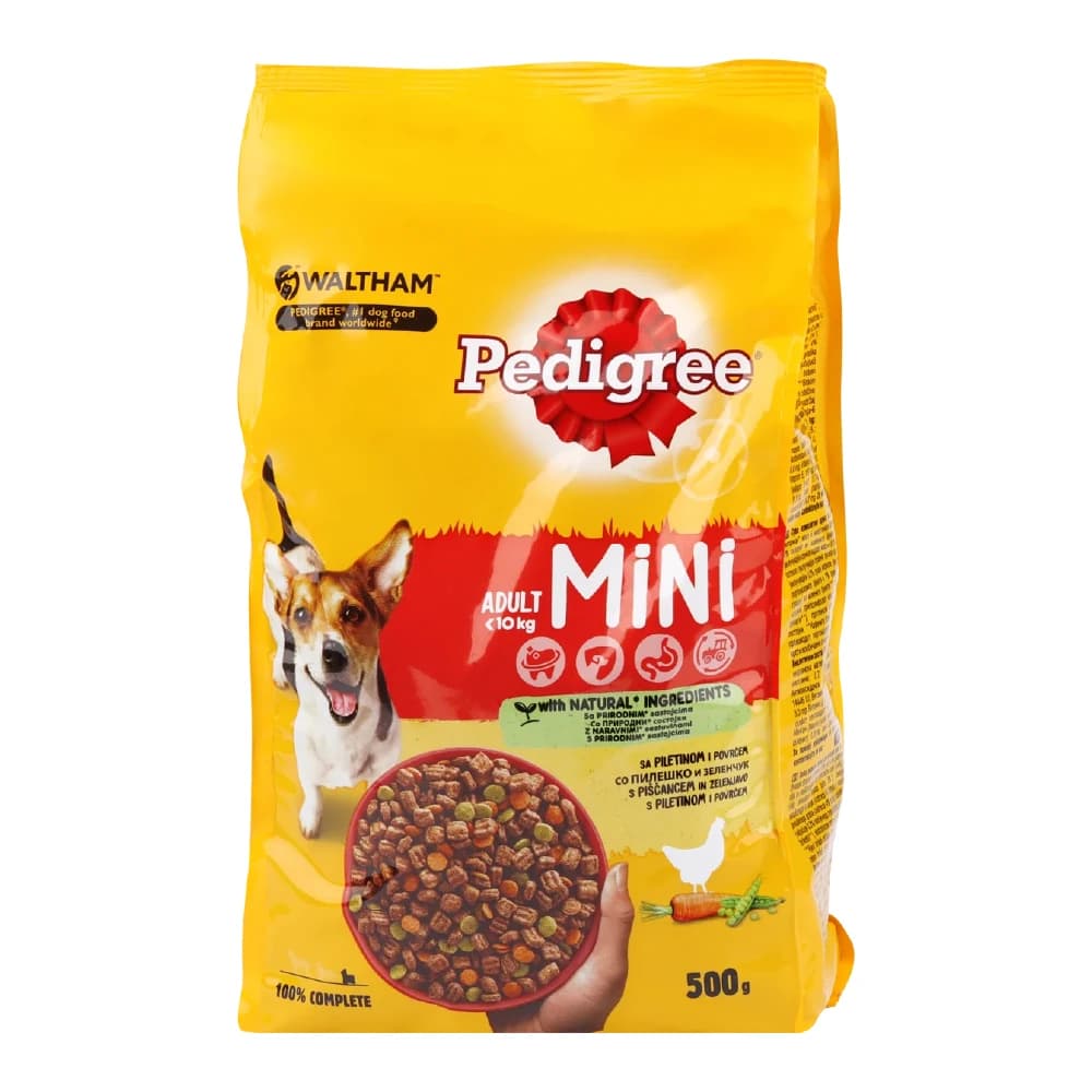 Pedigree Mini 500 g Akcija u trgovini Zoo City