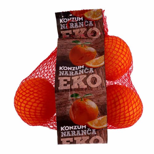 Naranča Eko 1kg Akcija u trgovini Konzum