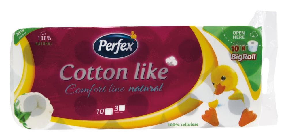 Perfex toaletni papir Cotton 10/1 pak Akcija u trgovini Gavranović
