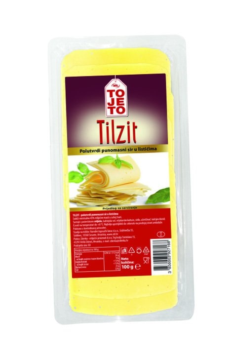 ToJeTo Sir tilzit polutvrdi, Trapist 100 g - Akcija u trgovini NTL