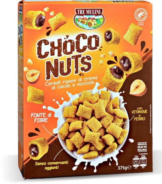 Tre Mulini žitarice Choco Nuts 375 g Akcija u trgovini Eurospin