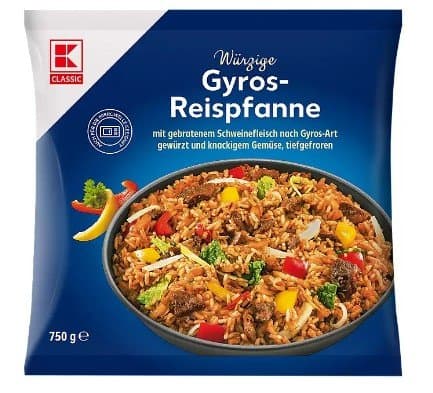 Gyros s rižom 750 g K Classic Akcija u trgovini Kaufland